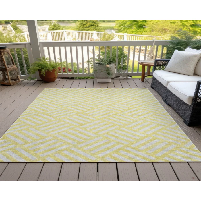 Chantille ACN620 Yellow 2'6" x 3'10" Rug