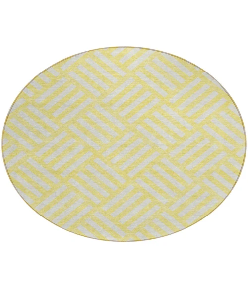 Chantille ACN620 Yellow 8' x 8' Rug