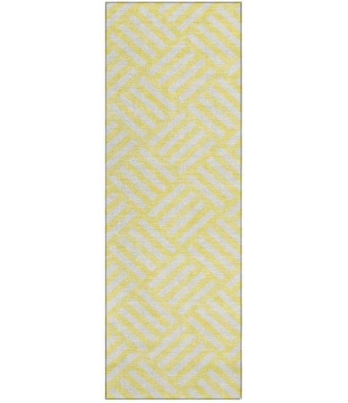 Chantille ACN620 Yellow 2'3" x 7'6" Rug