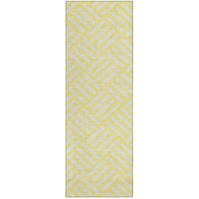 Chantille ACN620 Yellow 2'3" x 7'6" Rug