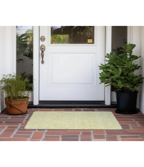 Chantille ACN620 Yellow 1'8" x 2'6" Rug