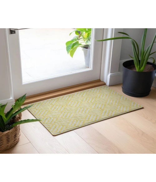 Chantille ACN620 Yellow 1'8" x 2'6" Rug