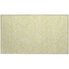 Addison Chantille ACN620 Yellow 1 ft. 8 in. x 2 ft. 6 in. Rectangle Rug