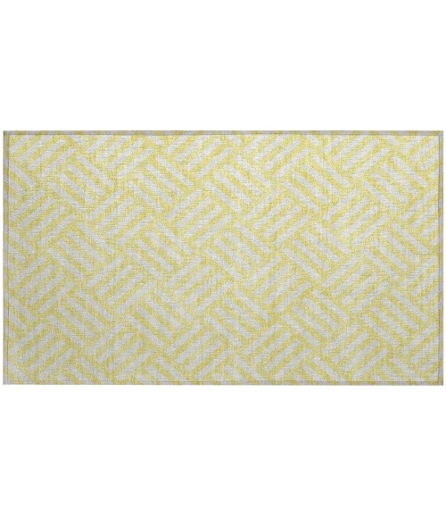 Chantille ACN620 Yellow 1'8" x 2'6" Rug