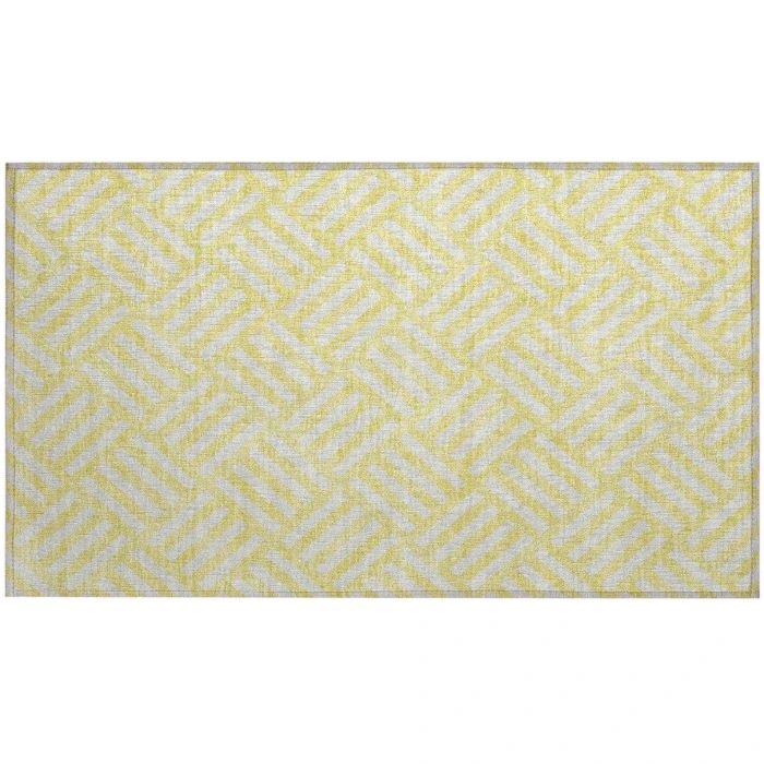 Chantille ACN620 Yellow 1'8" x 2'6" Rug