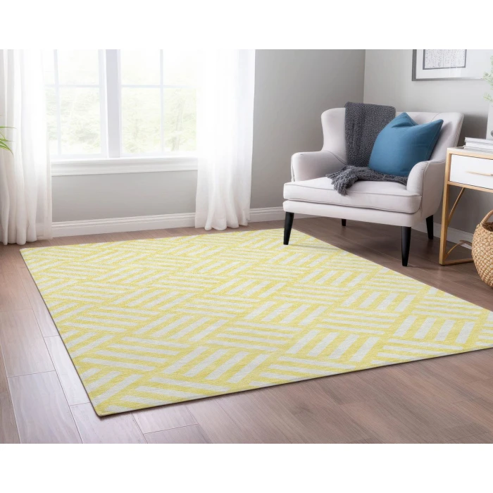 Chantille ACN620 Yellow 2'6" x 3'10" Rug