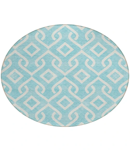 Chantille ACN621 Aqua 8' x 8' Rug
