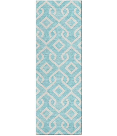 Chantille ACN621 Aqua 2'3" x 7'6" Rug