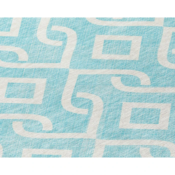 Chantille ACN621 Aqua 9' x 12' Rug