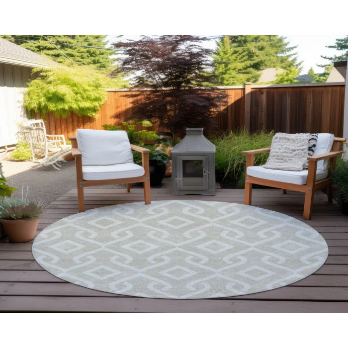 Chantille ACN621 Beige 8' x 8' Rug