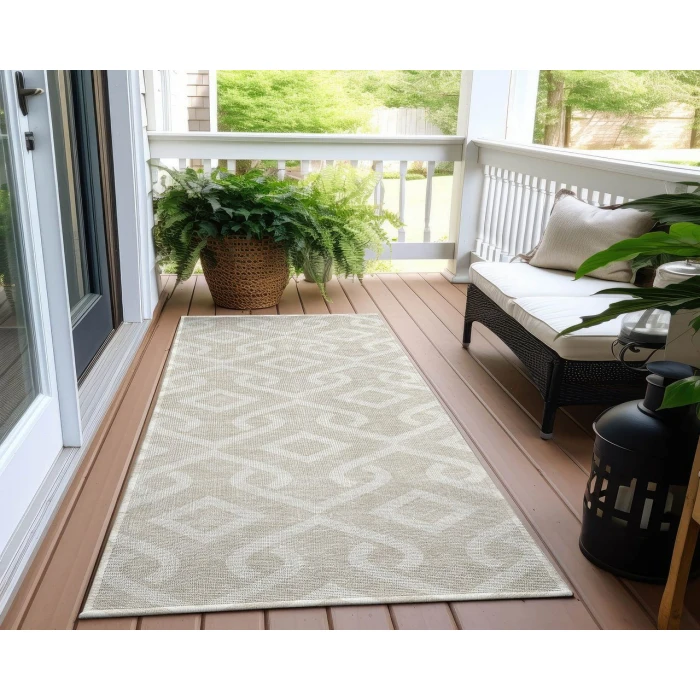 Chantille ACN621 Beige 2'3" x 7'6" Rug