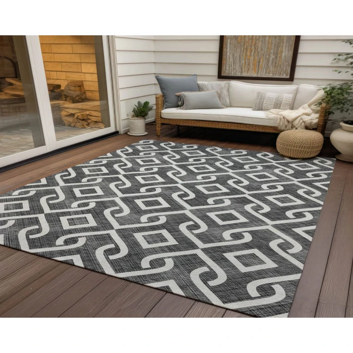 Chantille ACN621 Black 8' x 10' Rug