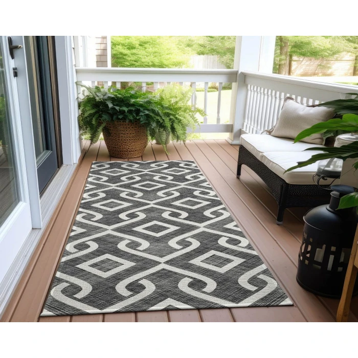 Chantille ACN621 Black 2'3" x 7'6" Rug