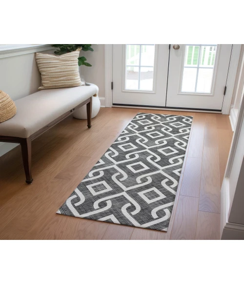 Chantille ACN621 Black 2'3" x 7'6" Rug