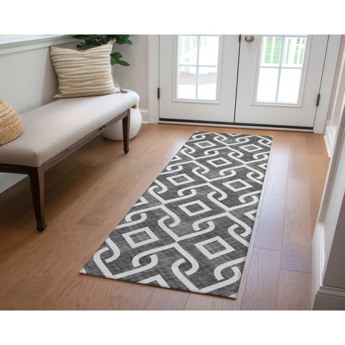 Chantille ACN621 Black 2'3" x 7'6" Rug