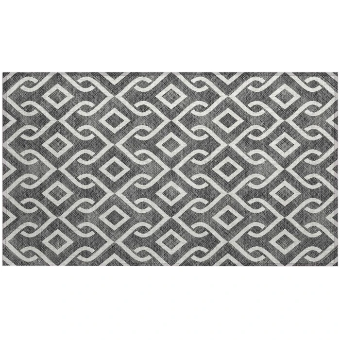 Chantille ACN621 Black 1'8" x 2'6" Rug