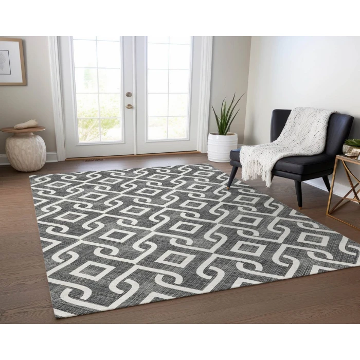 Chantille ACN621 Black 8' x 10' Rug