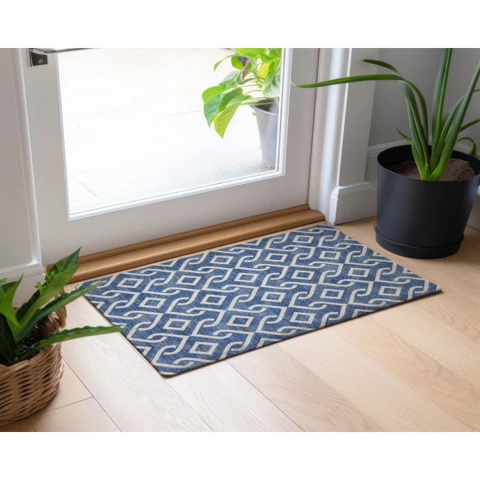 Chantille ACN621 Blue 1'8" x 2'6" Rug