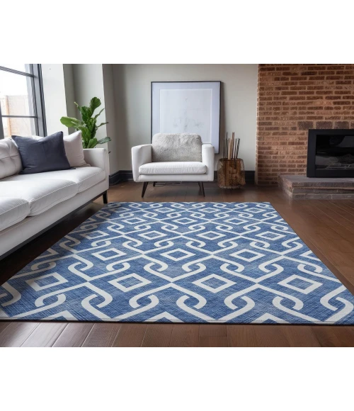 Chantille ACN621 Blue 5' x 7'6" Rug