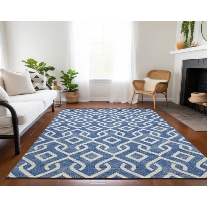 Chantille ACN621 Blue 9' x 12' Rug