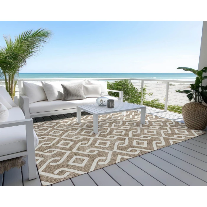 Chantille ACN621 Brown 8' x 10' Rug