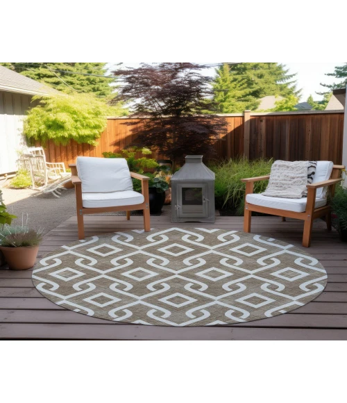 Chantille ACN621 Brown 8' x 8' Rug