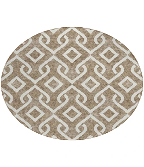 Chantille ACN621 Brown 8' x 8' Rug