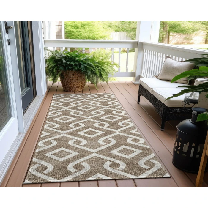 Chantille ACN621 Brown 2'3" x 7'6" Rug