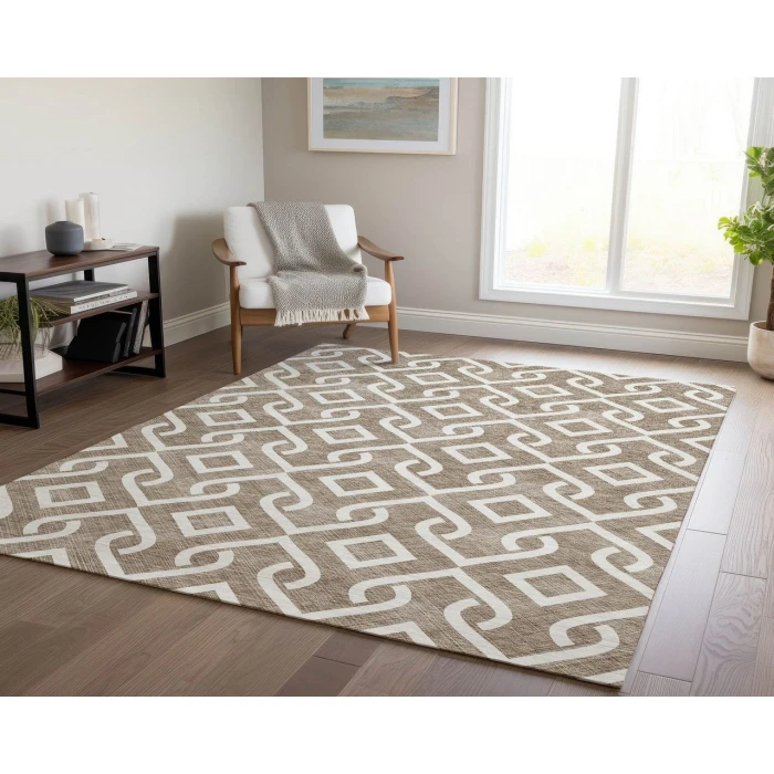 Chantille ACN621 Brown 8' x 10' Rug