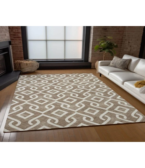 Chantille ACN621 Brown 2'6" x 3'10" Rug