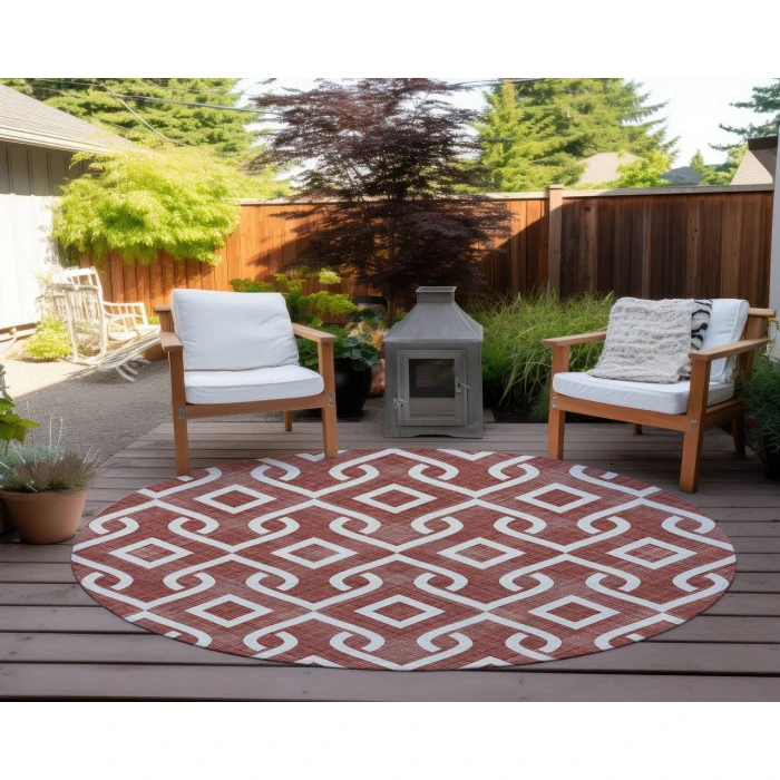 Chantille ACN621 Burgundy 8' x 8' Rug