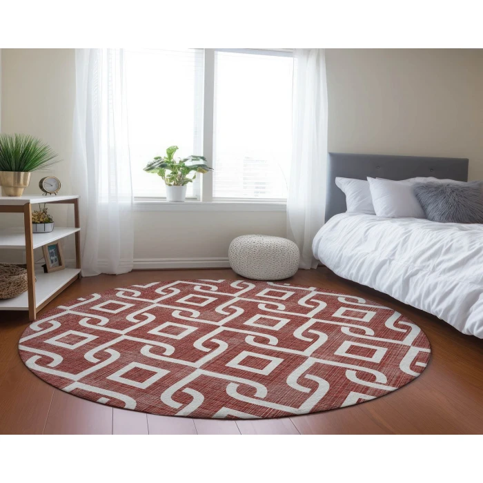Chantille ACN621 Burgundy 8' x 8' Rug