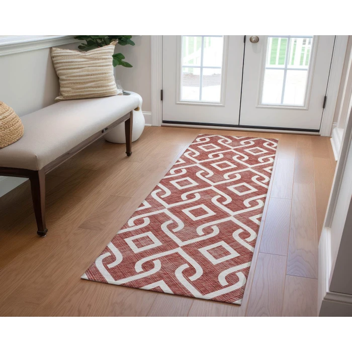 Chantille ACN621 Burgundy 2'3" x 7'6" Rug