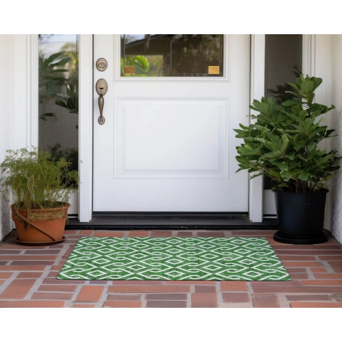 Chantille ACN621 Emerald 1'8" x 2'6" Rug
