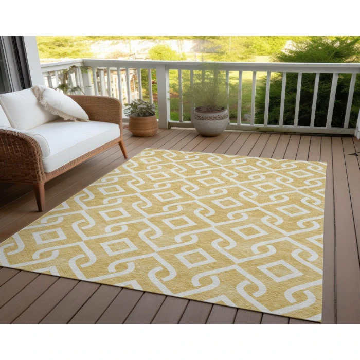 Chantille ACN621 Gold 8' x 10' Rug