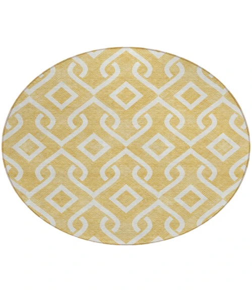 Chantille ACN621 Gold 8' x 8' Rug