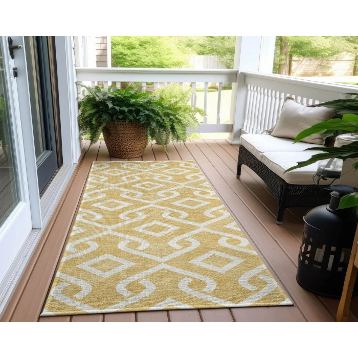 Chantille ACN621 Gold 2'3" x 7'6" Rug