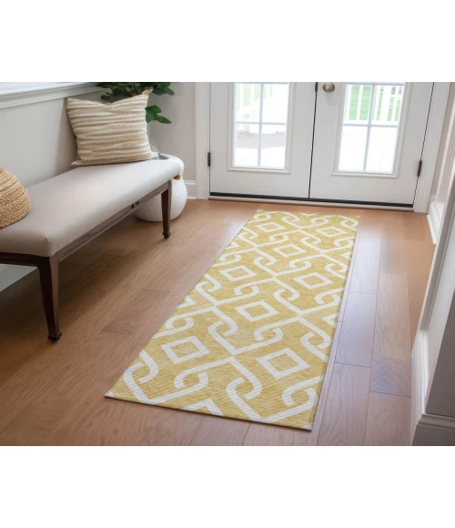 Chantille ACN621 Gold 2'3" x 7'6" Rug