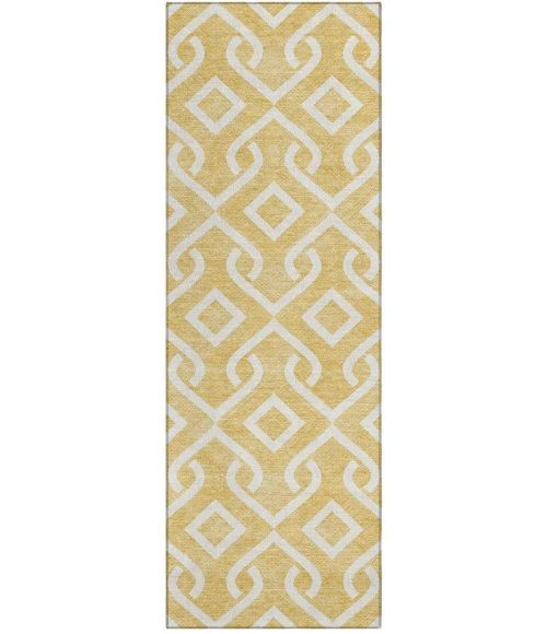 Chantille ACN621 Gold 2'3" x 7'6" Rug