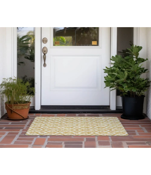 Chantille ACN621 Gold 1'8" x 2'6" Rug