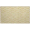 Addison Chantille ACN621 Gold 1 ft. 8 in. x 2 ft. 6 in. Rectangle Rug