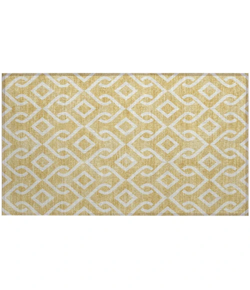 Chantille ACN621 Gold 1'8" x 2'6" Rug