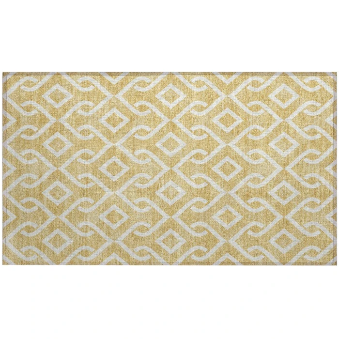 Chantille ACN621 Gold 1'8" x 2'6" Rug
