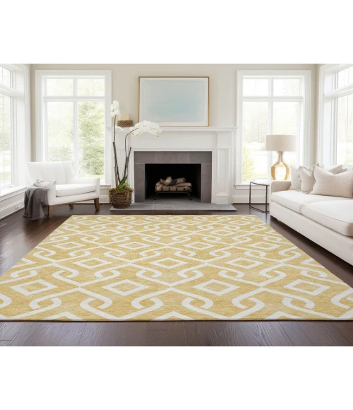 Chantille ACN621 Gold 9' x 12' Rug