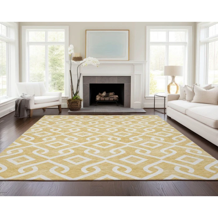 Chantille ACN621 Gold 8' x 10' Rug