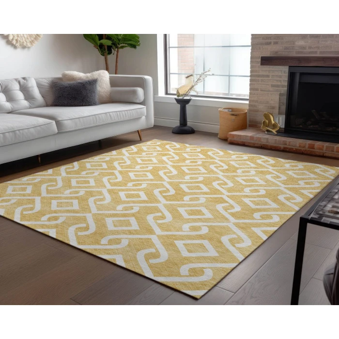 Chantille ACN621 Gold 8' x 10' Rug