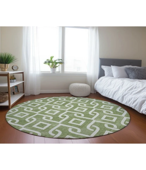 Chantille ACN621 Green 8' x 8' Rug
