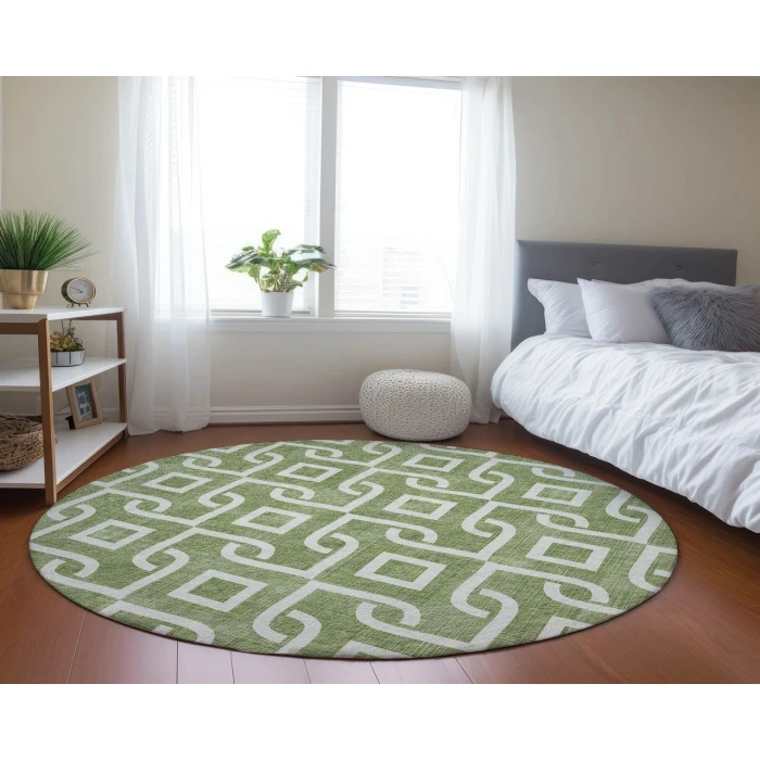 Chantille ACN621 Green 8' x 8' Rug