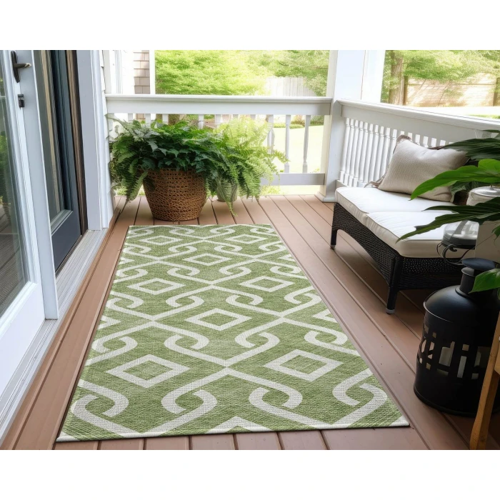 Chantille ACN621 Green 2'3" x 7'6" Rug