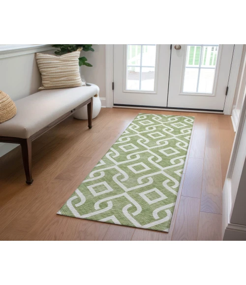 Chantille ACN621 Green 2'3" x 7'6" Rug